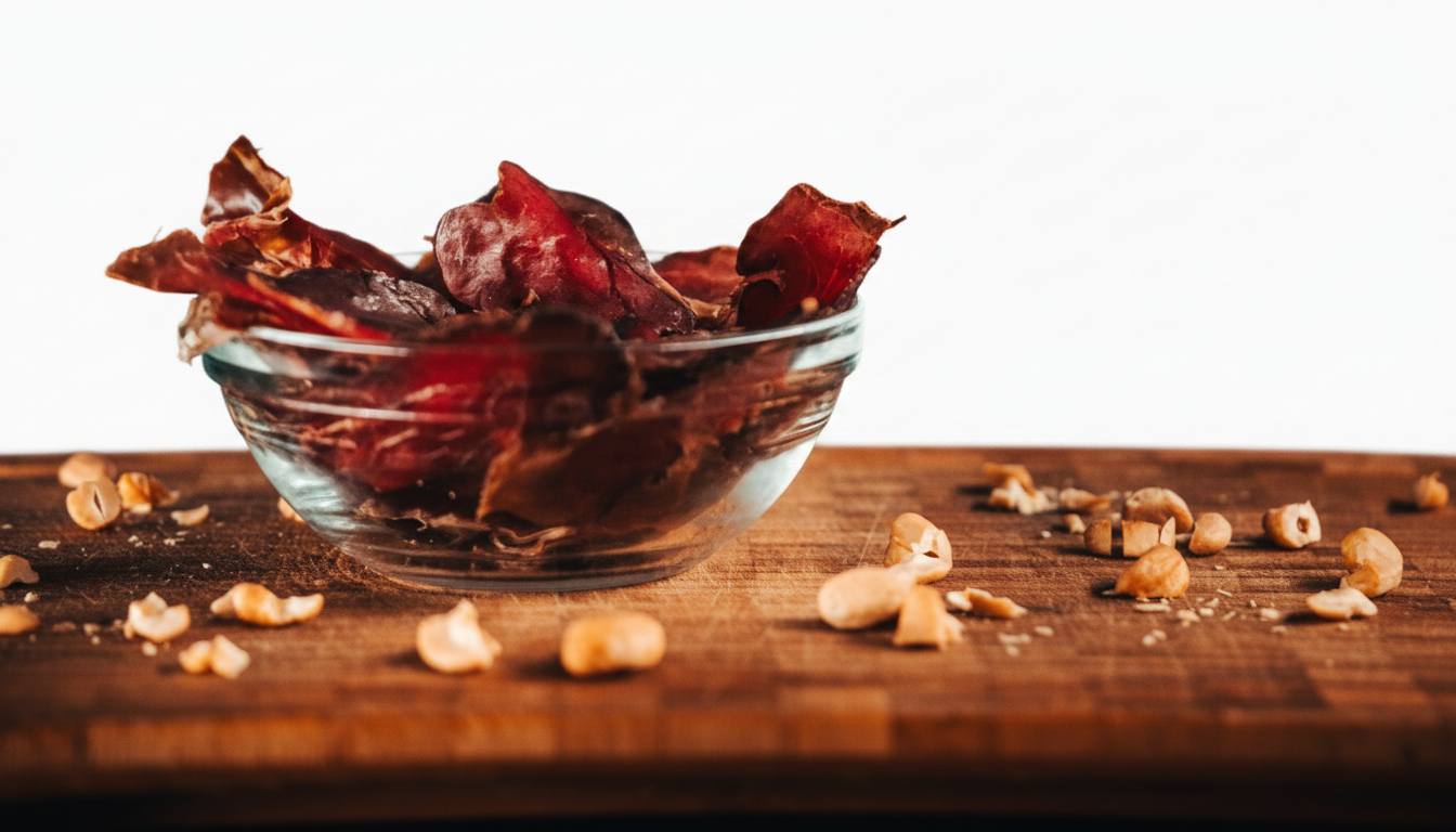 Sušené maso biltong z českého masa — Pravá klobása